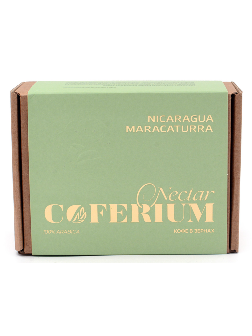 Кофе Coferium Nectar Nicaragua Maracaturra зерновой, 250г