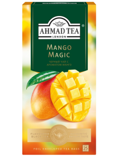 Чай черный Ahmad Tea Магия манго (1.5г x 25шт), 37.5г