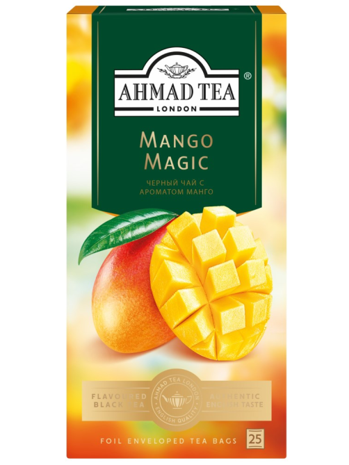 Чай черный Ahmad Tea Магия манго (1.5г x 25шт), 37.5г