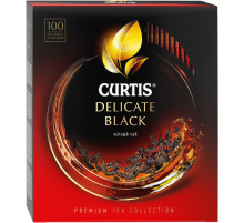 Чай Curtis Delicate Black черный мелколистовой (1.7г х 100шт), 170г