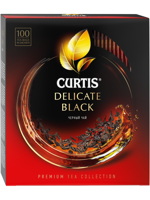 Чай Curtis Delicate Black черный мелколистовой (1.7г х 100шт), 170г