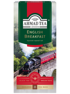 Чай Ahmad Tea English Breakfast черный (2г х 25 пак), 50г