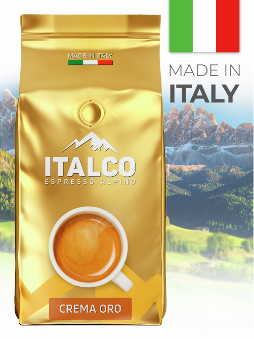 Кофе Italco Espresso Alpino Crema Oro зерновой, 1кг