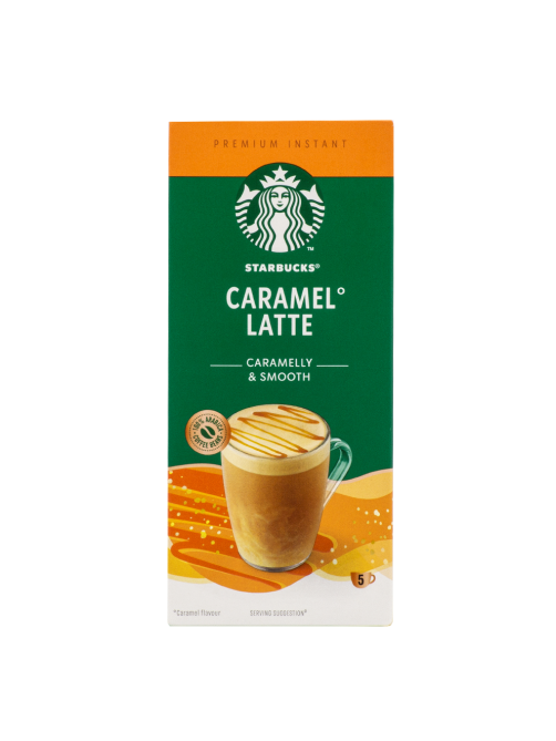 Напиток кофейный Starbucks растворимый карамельный латте (23г x 5шт), 115г