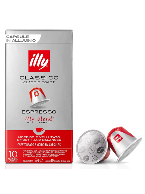 Кофе в капсулах Illy Classico для кофемашин Nespresso 10шт, 57г