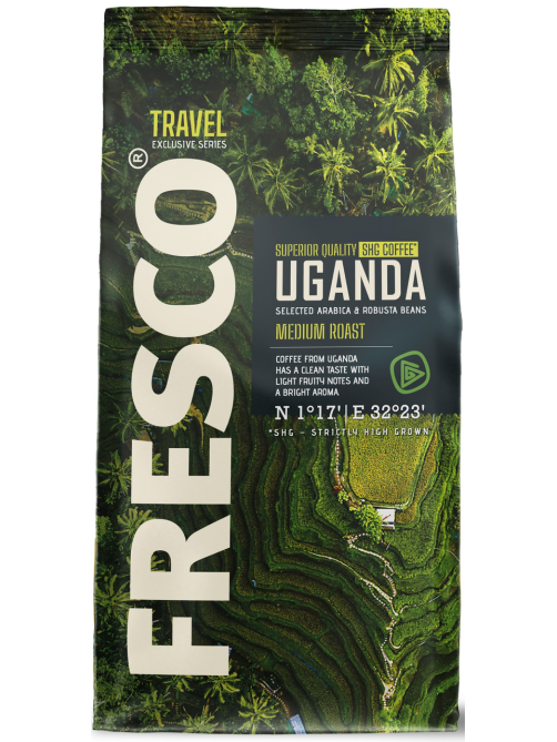 Кофе Fresco Uganda в зернах, 900г