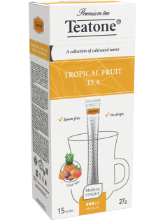 Чай черный Teatone Тропические фрукты в стиках (1.8г x 15шт), 27г