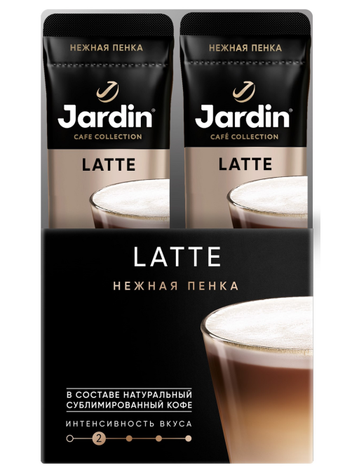 Кофе Jardin Латте 3в1 (18г x 8шт), 144г