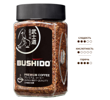 Кофе Bushido Black Katana растворимый, 100г