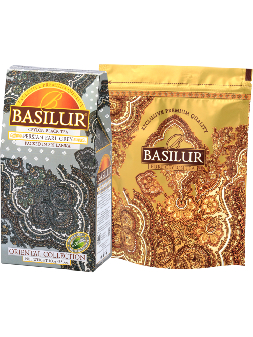Чай черный Basilur Восточная коллекция Эрл Грей листовой, 100г
