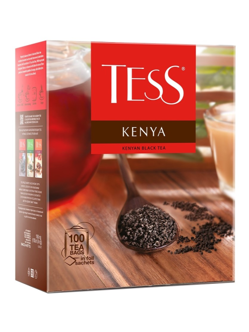 Чай Tess Kenya черный байховый (2г x 100шт), 200г