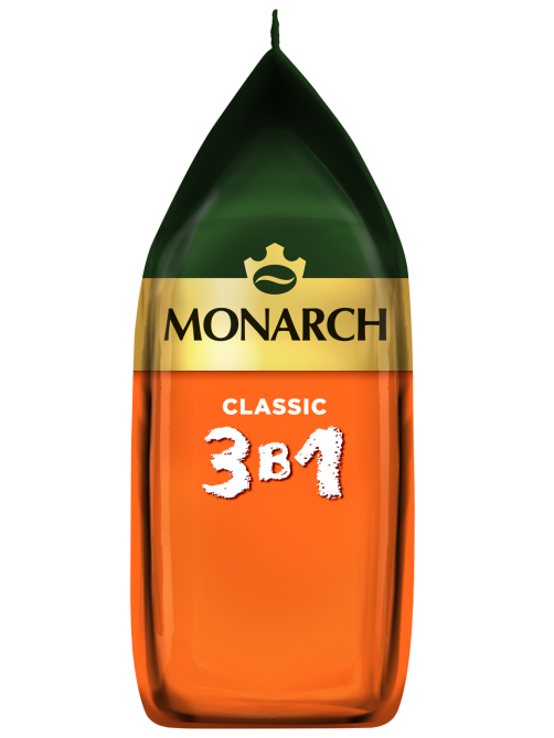 Напиток кофейный Monarch Классик 3в1 растворимый в стиках (13.5г x 50шт), 675г