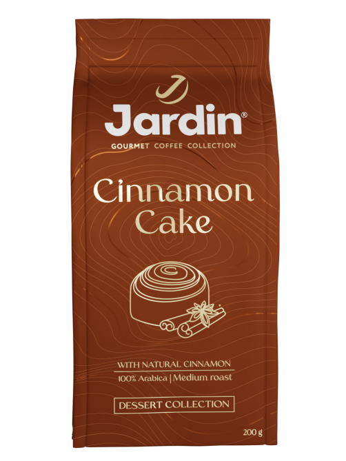 Кофе Jardin Cinnamon Cake с корицей молотый, 200г