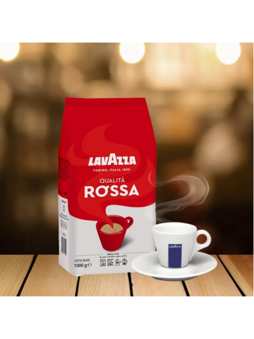 Кофе Lavazza Rossa в зернах, 1кг