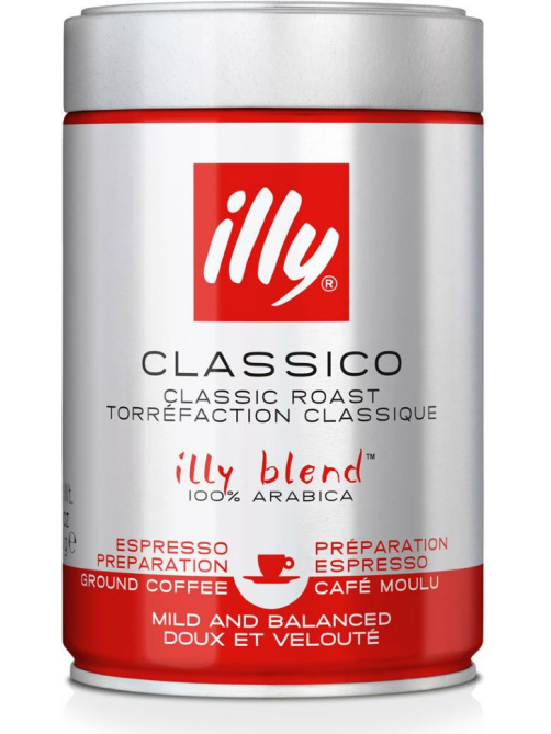 Кофе Illy средней обжарки молотый, 250г