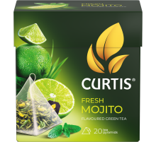 Чай Curtis зеленый мохито (1.8г х 20шт), 36г