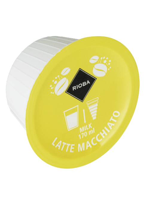 RIOBA Кофе в капсулах Dolce Gusto Latte Macchiato 8 порций 16 капсул, 168г