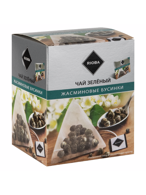 RIOBA Чай зеленый Жасмин (2г х 20шт), 40г