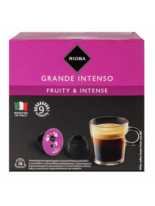 RIOBA Кофе в капсулах Dolce Gusto Grande Intenso 16шт, 112г