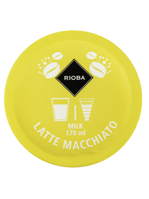 RIOBA Кофе в капсулах Dolce Gusto Latte Macchiato 8 порций 16 капсул, 168г