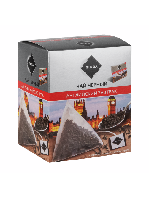 RIOBA Чай черный Английский завтрак (2г х 20шт), 40г