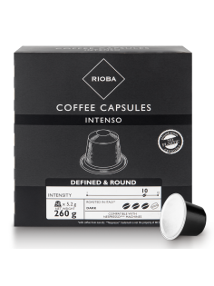 RIOBA Кофе в капсулах Intenso для кофемашин Nespresso 50шт, 260г