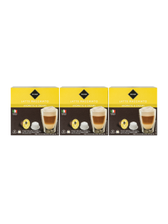 RIOBA Кофе в капсулах Dolce Gusto Latte Macchiato 8 порций 16 капсул, 168г х 3 шт