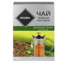 RIOBA Чай зеленый листовой Зеленый Сенча, 400г