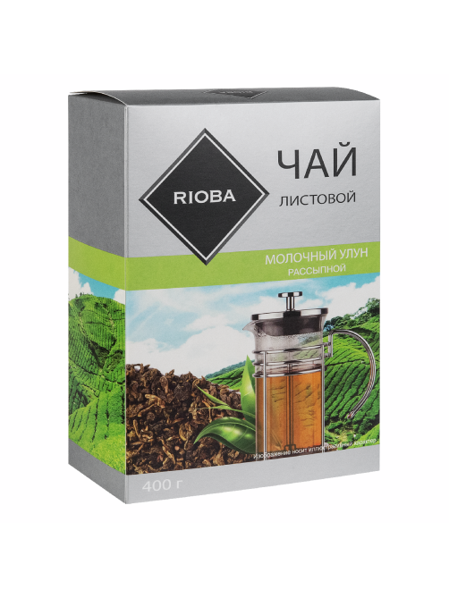RIOBA Чай зеленый листовой Молочный Улун, 400г