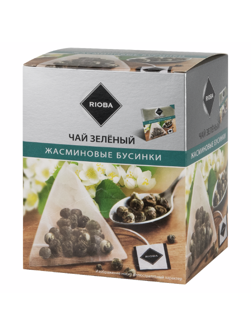 RIOBA Чай зеленый Жасмин (2г х 20шт), 40г