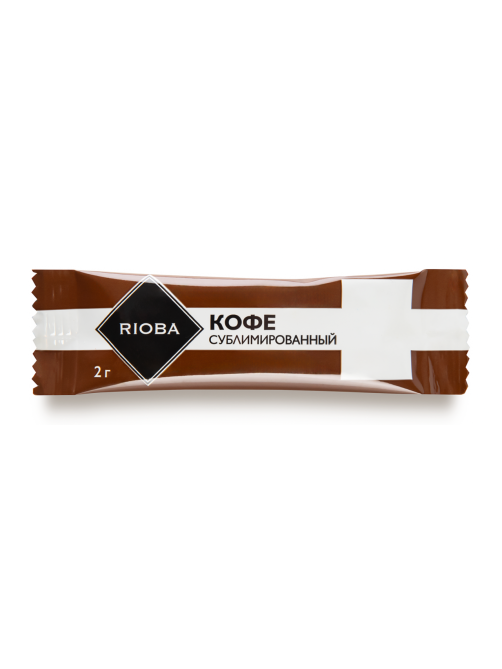 RIOBA Кофе растворимый в стиках (2г x 100шт), 200г