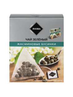 RIOBA Чай зеленый Жасмин (2г х 20шт), 40г