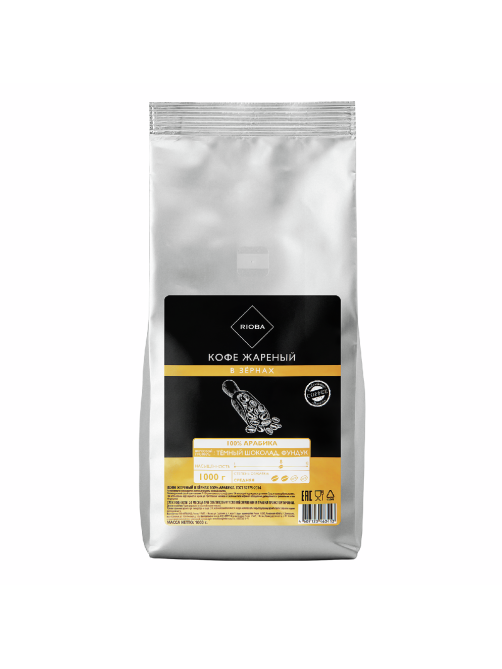 RIOBA Кофе 100% арабика зерновой, 1кг