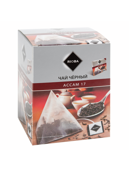 RIOBA Чай черный Ассам (2г х 20шт), 40г
