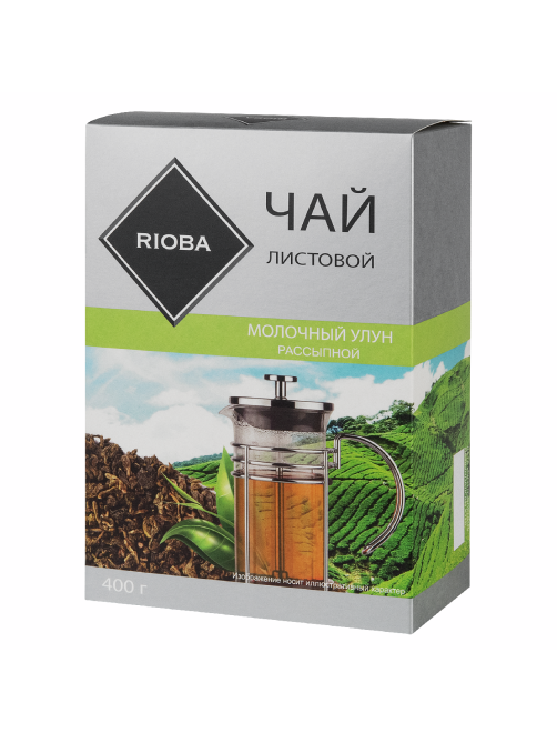 RIOBA Чай зеленый листовой Молочный Улун, 400г