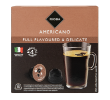 RIOBA Кофе в капсулах Dolce Gusto Americano 16шт, 112г