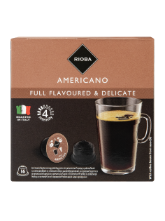 RIOBA Кофе в капсулах Dolce Gusto Americano 16шт, 112г