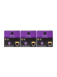 RIOBA Кофе в капсулах Dolce Gusto Espresso 16шт, 112г х 3 шт