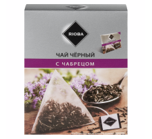 RIOBA Чай черный с чабрецом (2г х 20шт), 40г