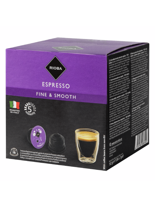 RIOBA Кофе в капсулах Dolce Gusto Espresso 16шт, 112г