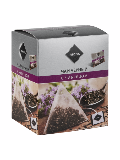 RIOBA Чай черный с чабрецом (2г х 20шт), 40г