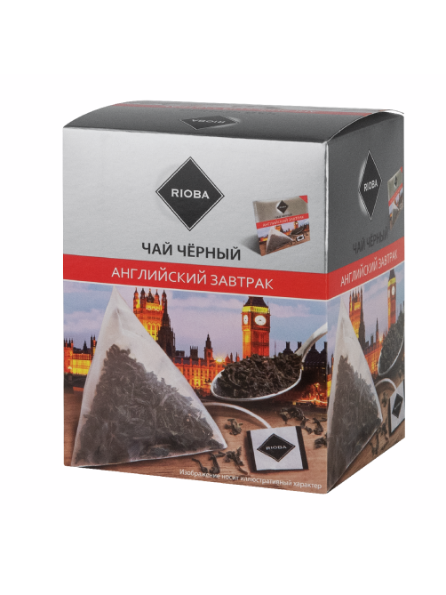 RIOBA Чай черный Английский завтрак (2г х 20шт), 40г