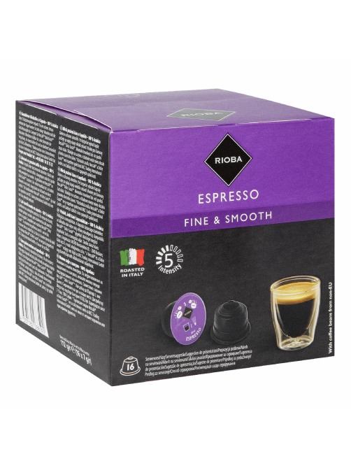 RIOBA Кофе в капсулах Dolce Gusto Espresso 16шт, 112г