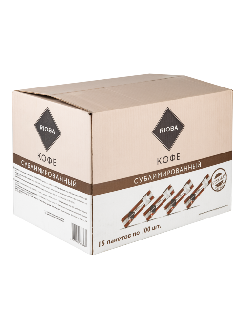 RIOBA Кофе растворимый в стиках (2г x 100шт), 200г