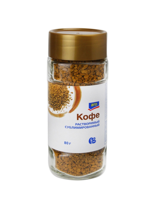 aro Кофе растворимый сублимированный, 80г