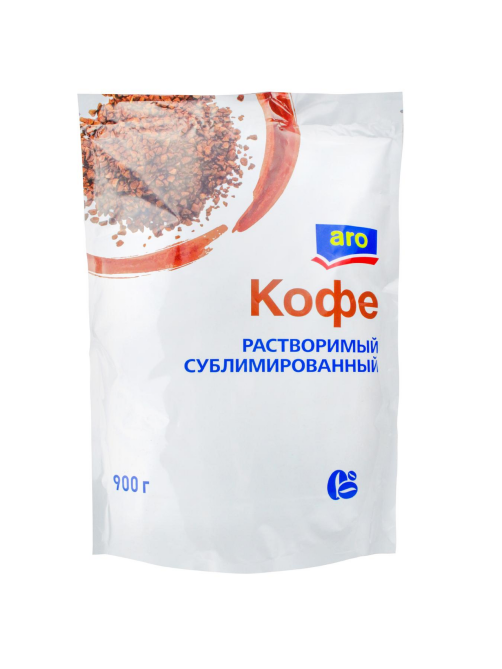 aro Кофе растворимый сублимированный, 900г