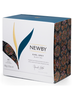 Чай Newby Earl Grey черный (2г x 50шт), 100г