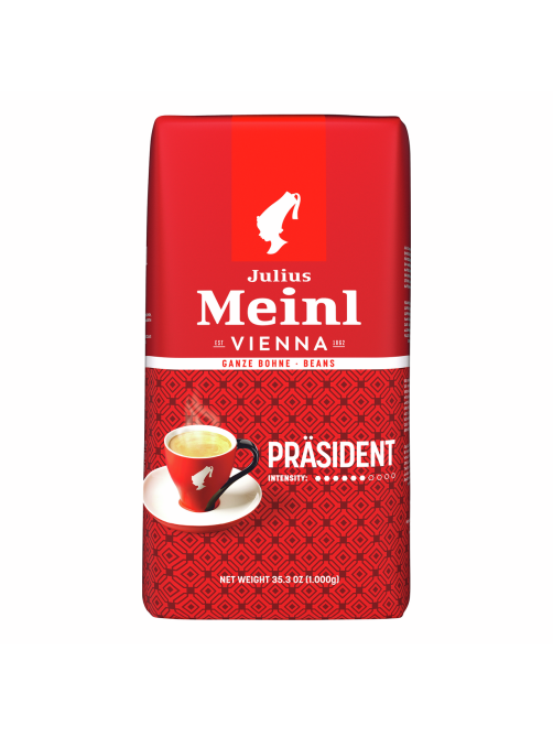 Кофе Julius Meinl Президент классическая коллекция в зернах, 1кг