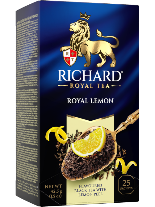 Чай Richard Royal Lemon ароматизированный (1.7г х 25шт), 42г