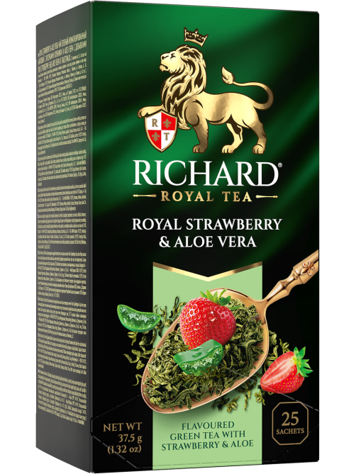 Чай Richard Royal Strawberry & Aloe Vera (1.5г x 25шт), 38г